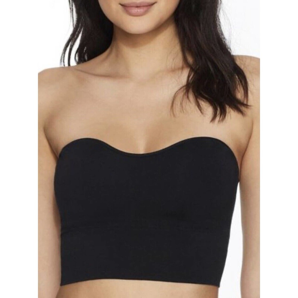 NWT Brabar Black Tween Soft Strapless Seamless Bra Women’s Size 32-34 A-DDD